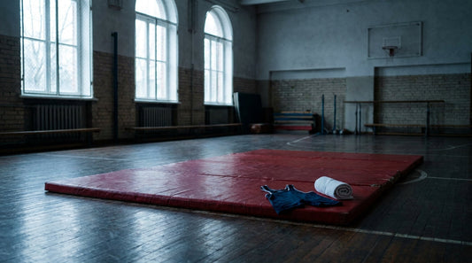 Impetigo in wrestling: a clean wrestling mat and freshly folded kit
