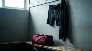Compression shorts hanging damp after rugby training - preventing jock itch caused by tight kit and sweat