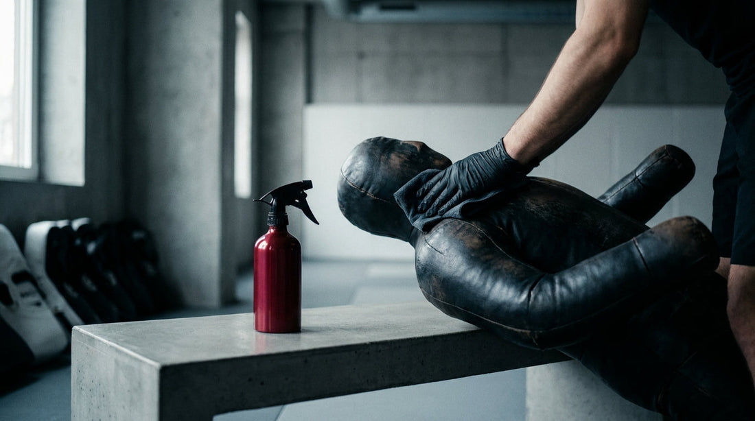 MRSA in contact sports: wiping down shared training equipment