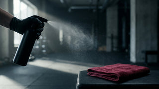 What is hypochlorous acid: a fine clear mist sprayed in soft light