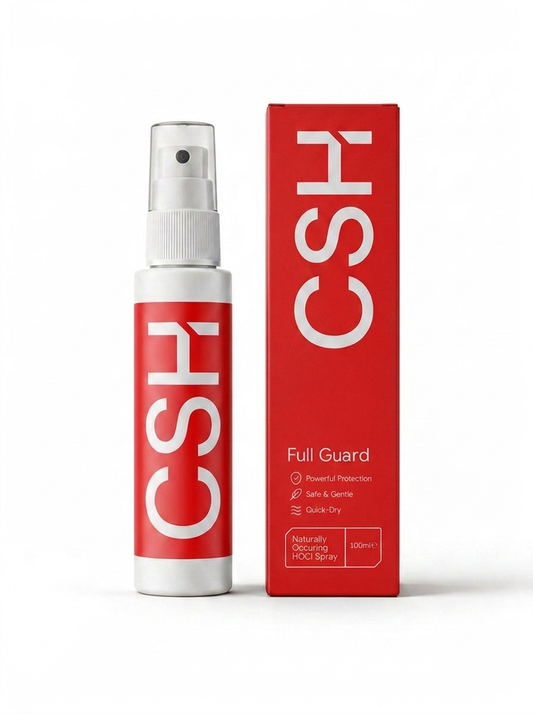 Full Guard V2 - Hypochlorous Acid (HOCl) Hygiene Spray (100ml, Bag Ready)