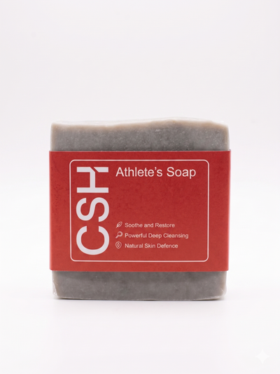CSH Athlete Soap Bar with tea tree and Dead Sea mud
