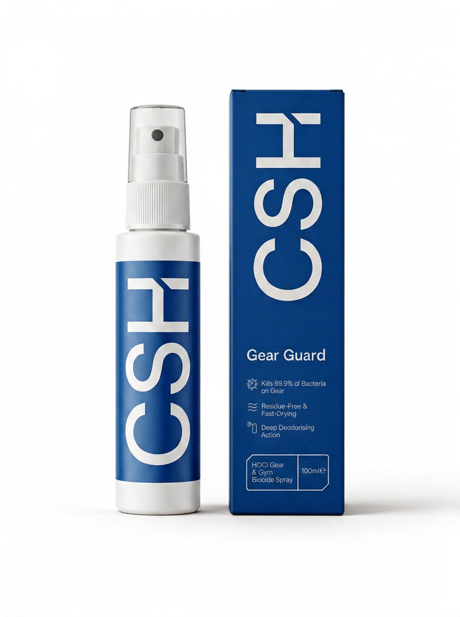 Gear Guard - Sports Equipment & Boxing Glove Cleaner Spray (100ml, HOCl)